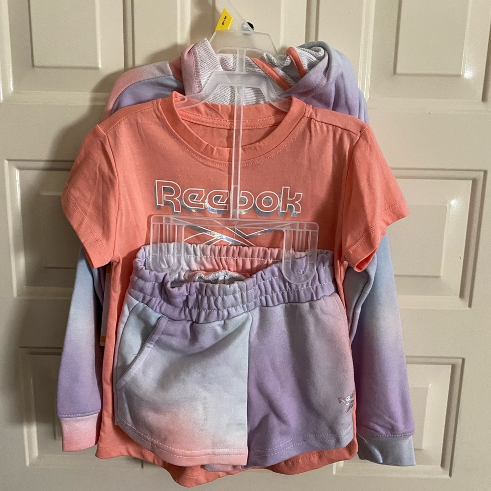 Girls Reebok 3 piece set